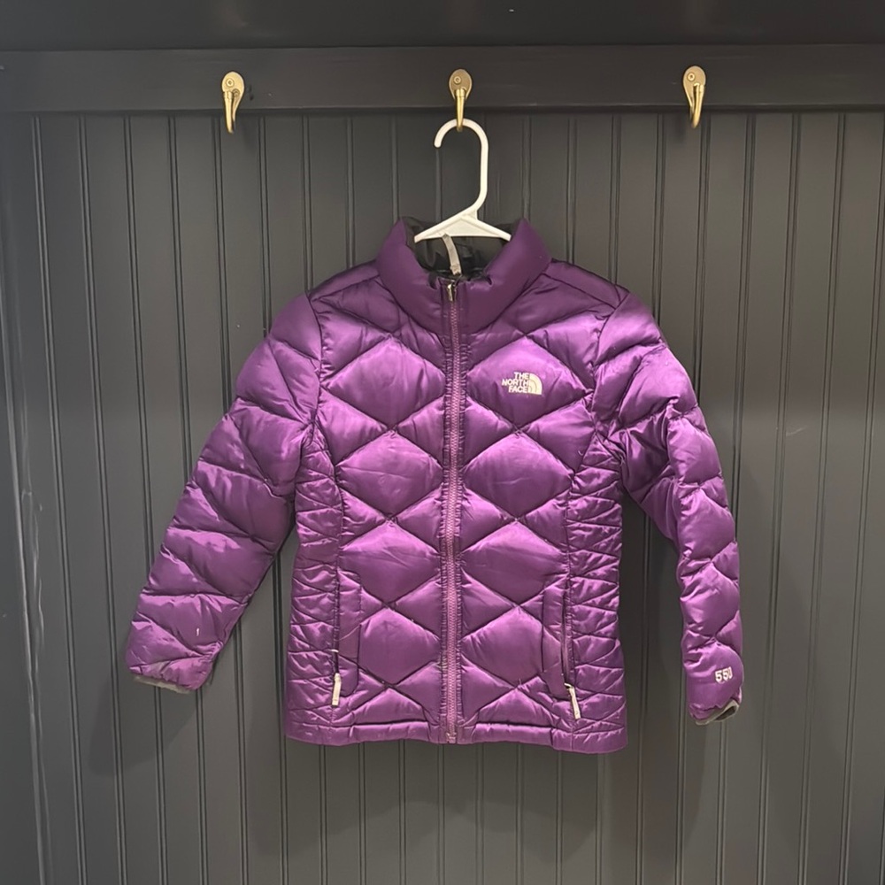 The North Face Purple Quilted Jacket